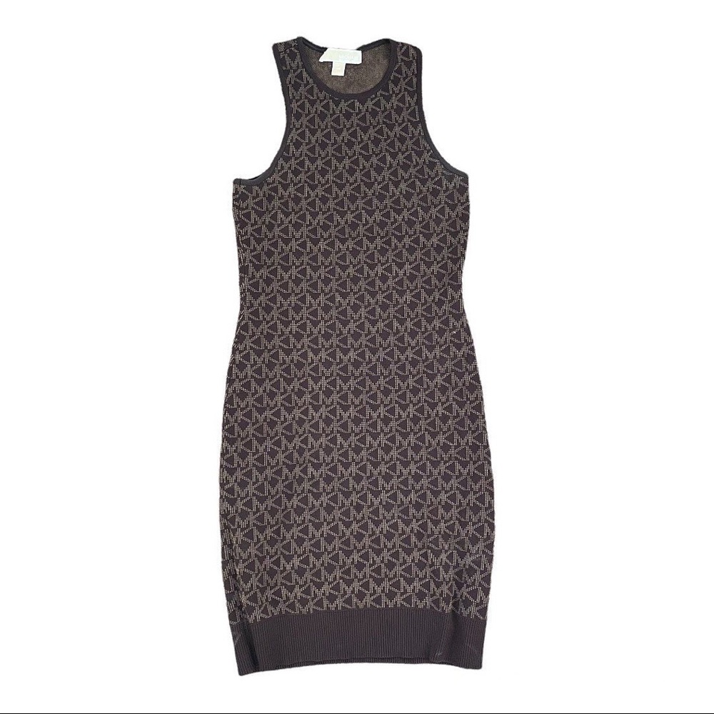 MK Logo Jacquard Tank Dress